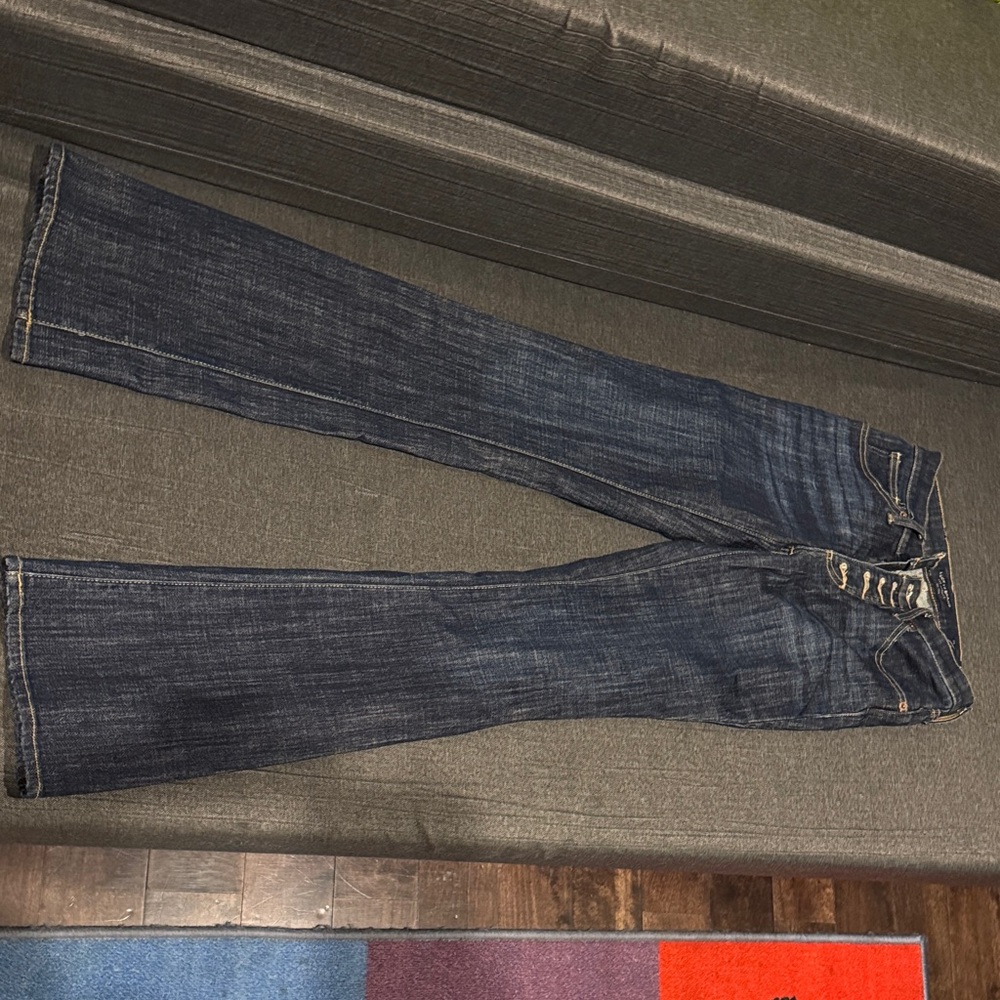 Lucky Brand Button-Fly Dark Blue Jeans